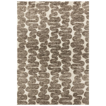 Mason Wave Modern Geometric Super Soft Carved Hi-Low Rib Textured Brown/Beige/Cream Rug-Asiatic Carpets-Rug Love - The Most Loved Rug Store